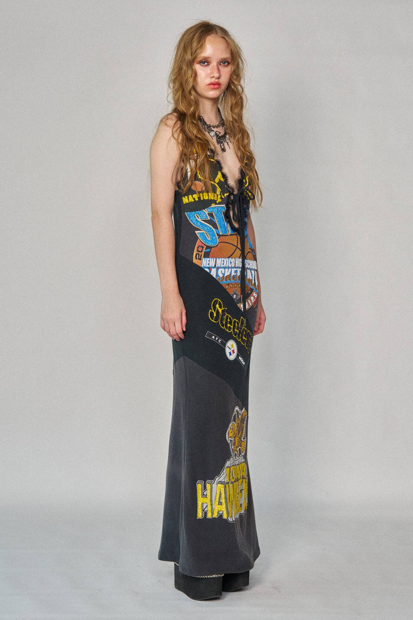 Sports Lace-up Maxi Dress #2