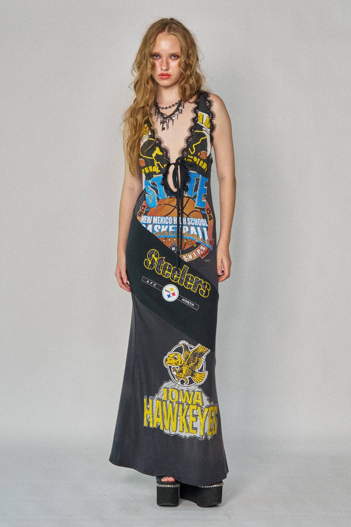 Sports Lace-up Maxi Dress #2