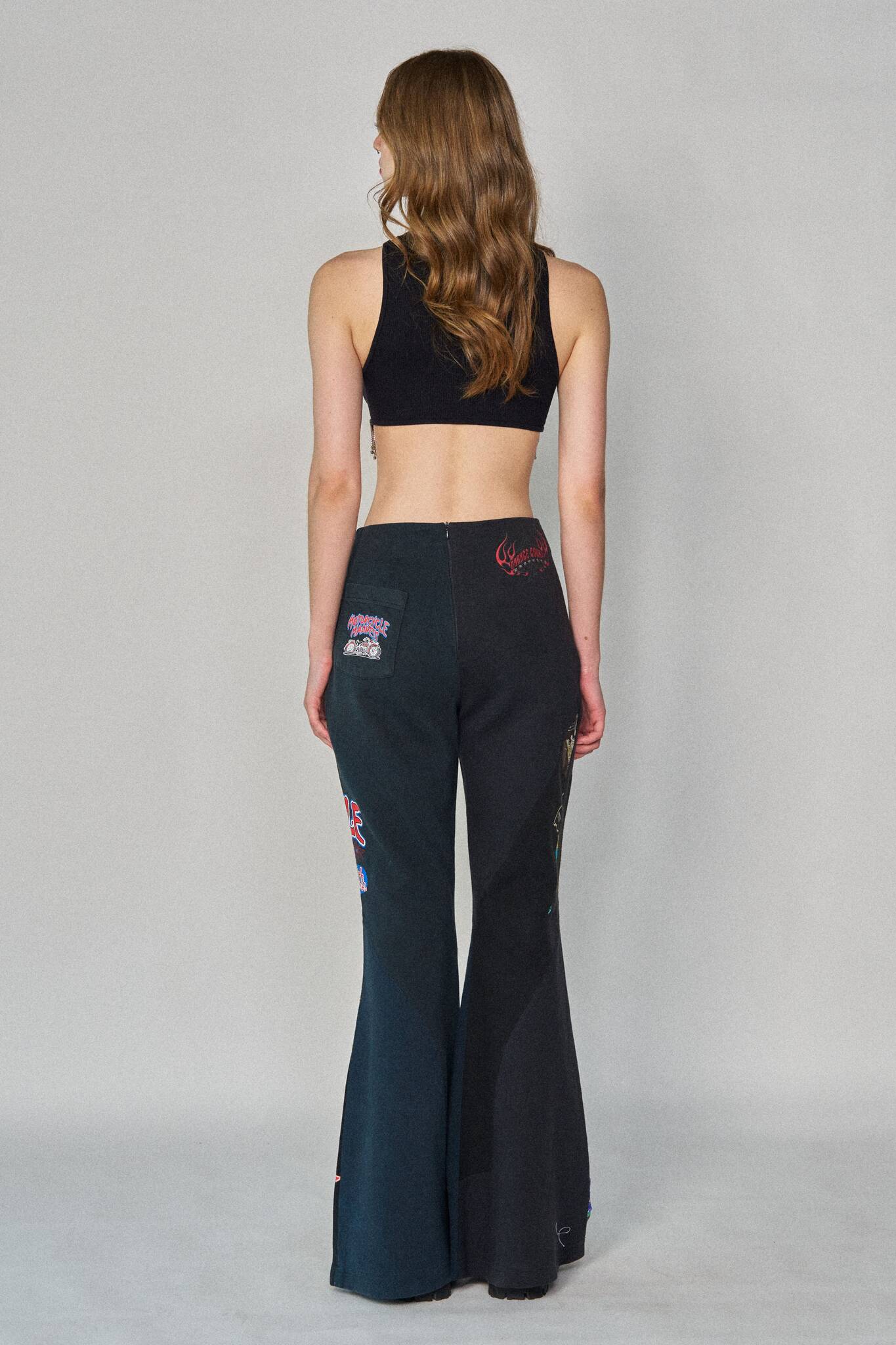Biker Bell Bottoms - Size 27
