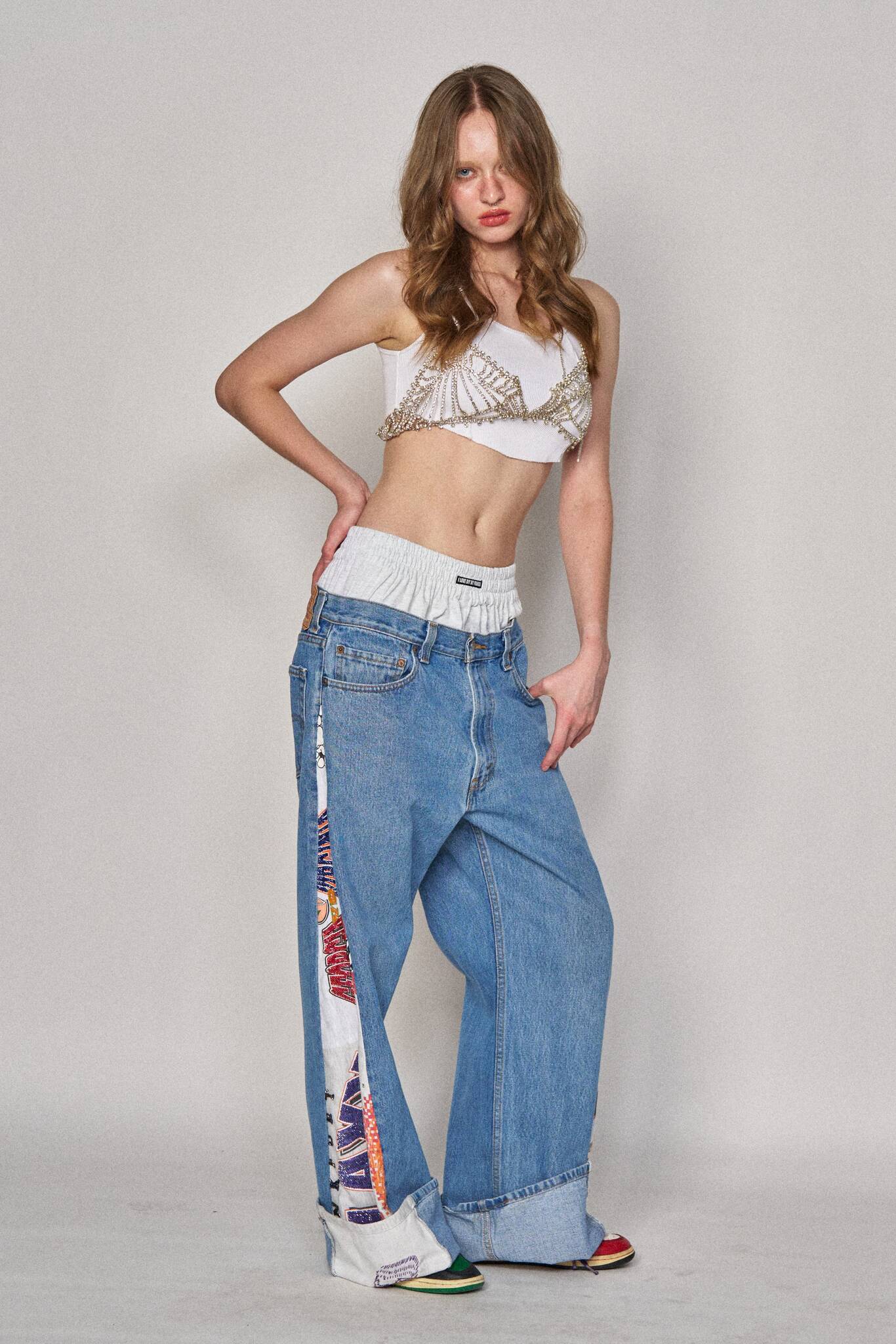 Boxer Sports Denim Pants - Rockies x Sugar Bowl