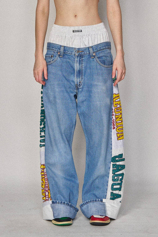 Boxer Sports Denim Pants - Jaguars