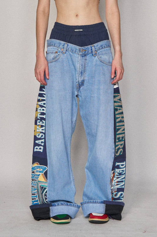 Boxer Sports Denim Pants - Mariners x Penn State