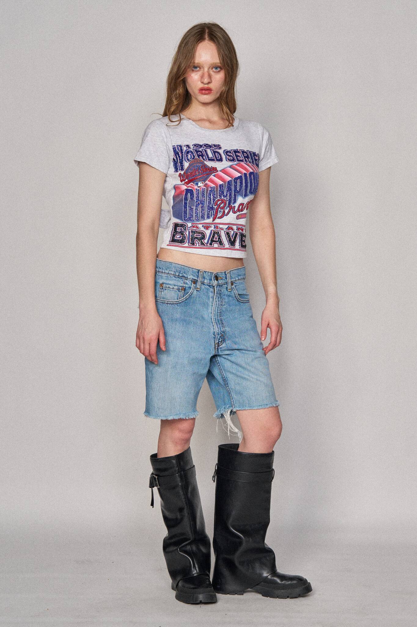 Backless Sports Bow Top - Braves