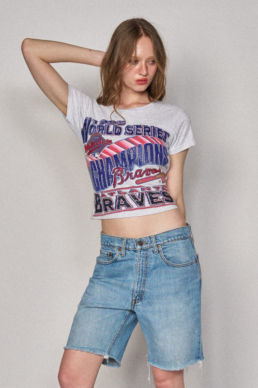 Backless Sports Bow Top - Braves