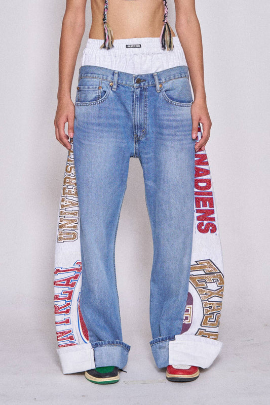 Boxer Sports Denim Pants - Canadiens x Texas State