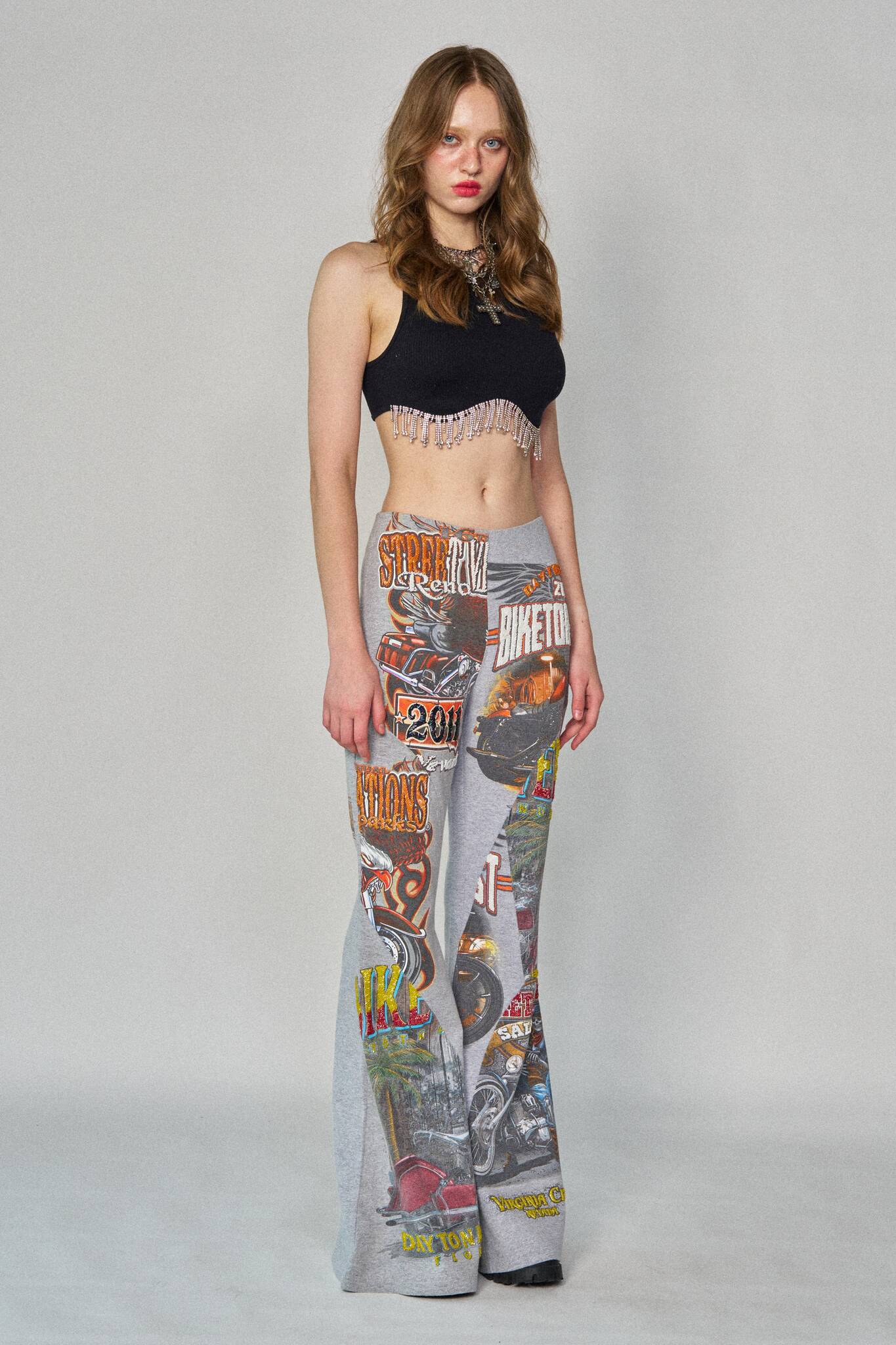 Biker Bell Bottoms - Size 27