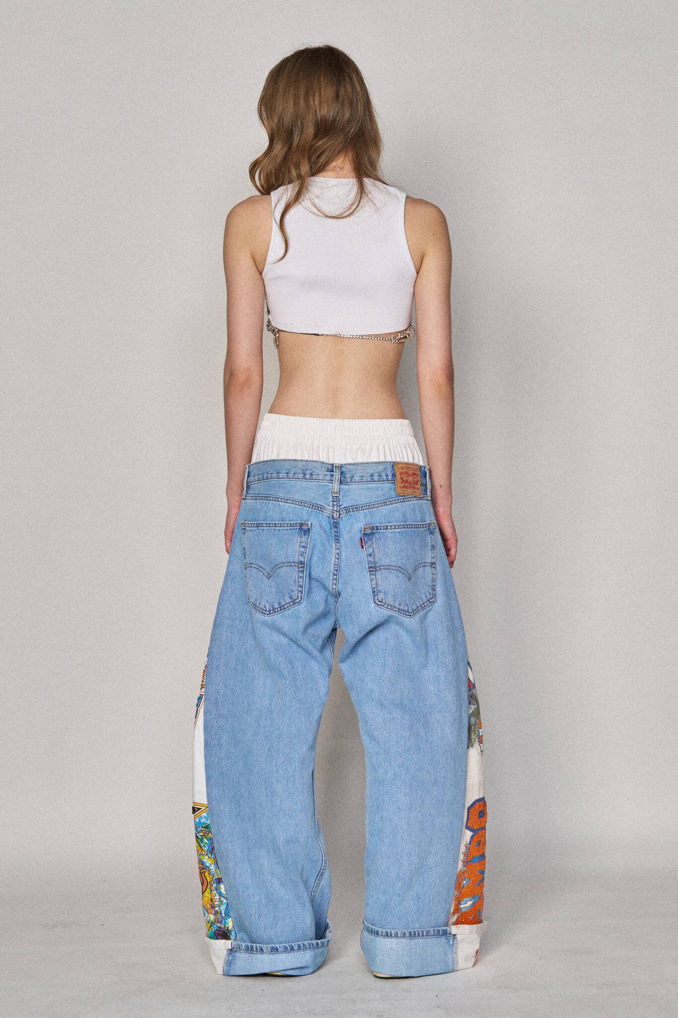 Boxer Sports Denim Pants - Broncos x AFC