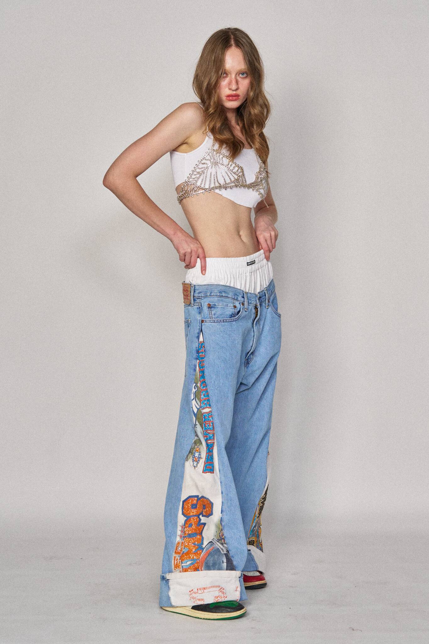Boxer Sports Denim Pants - Broncos x AFC