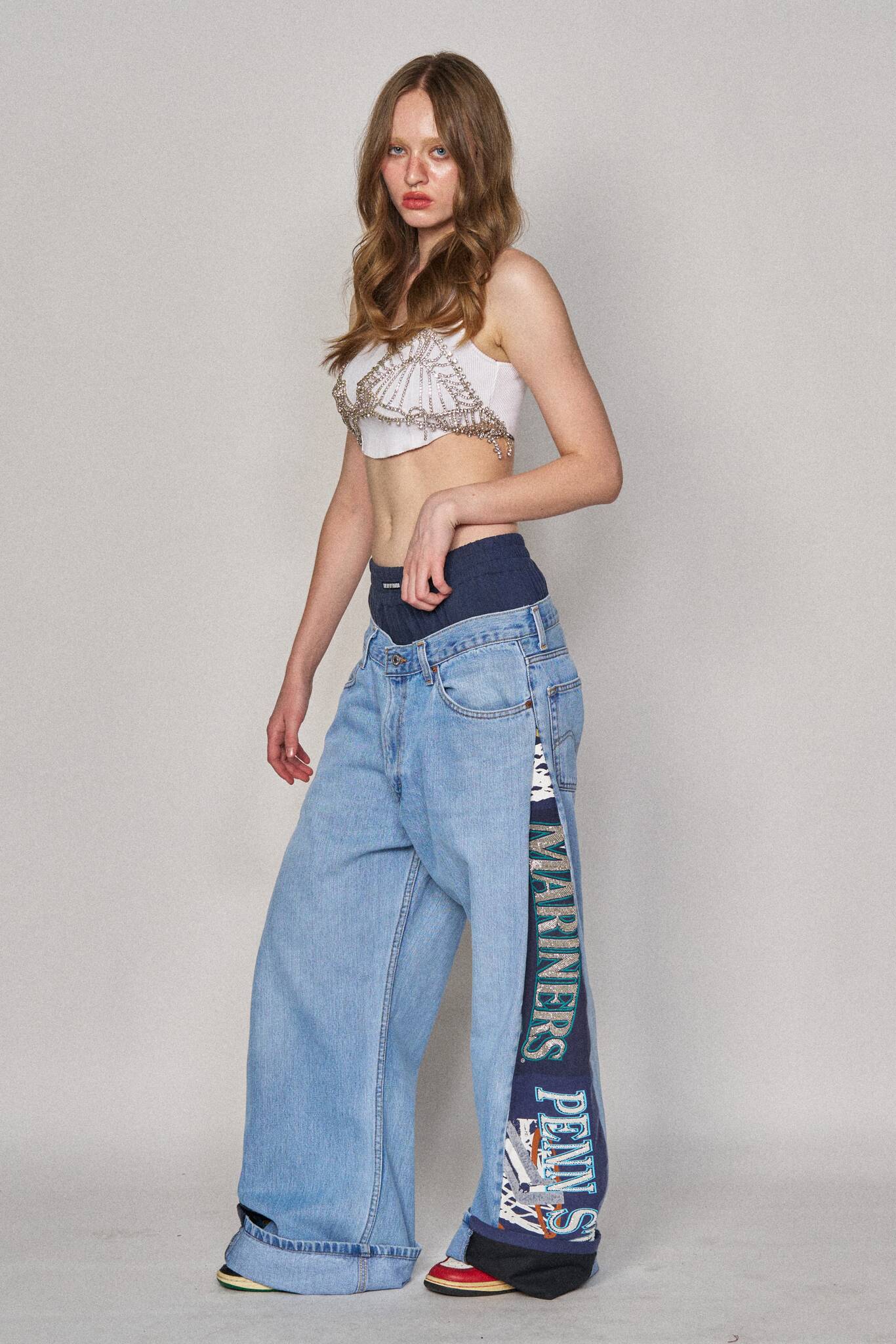 Boxer Sports Denim Pants - Mariners x Penn State
