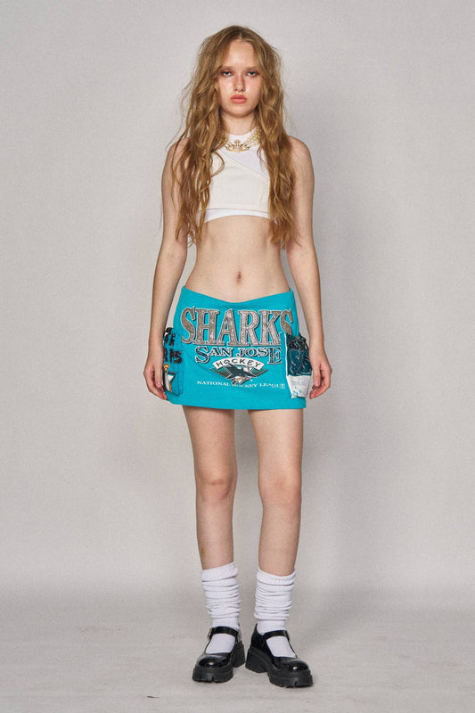Pocket Skort - Sharks
