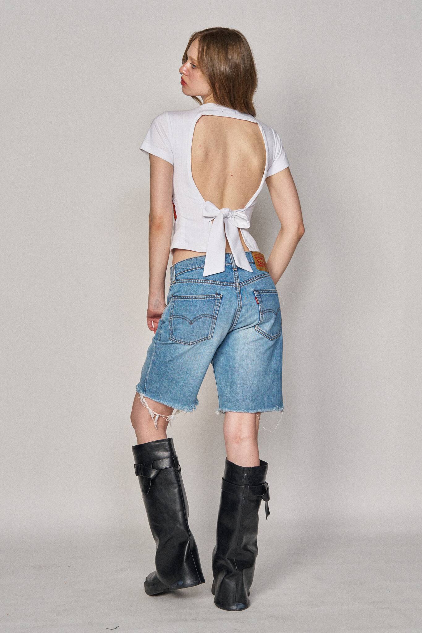 Backless Sports Bow Top - Bears