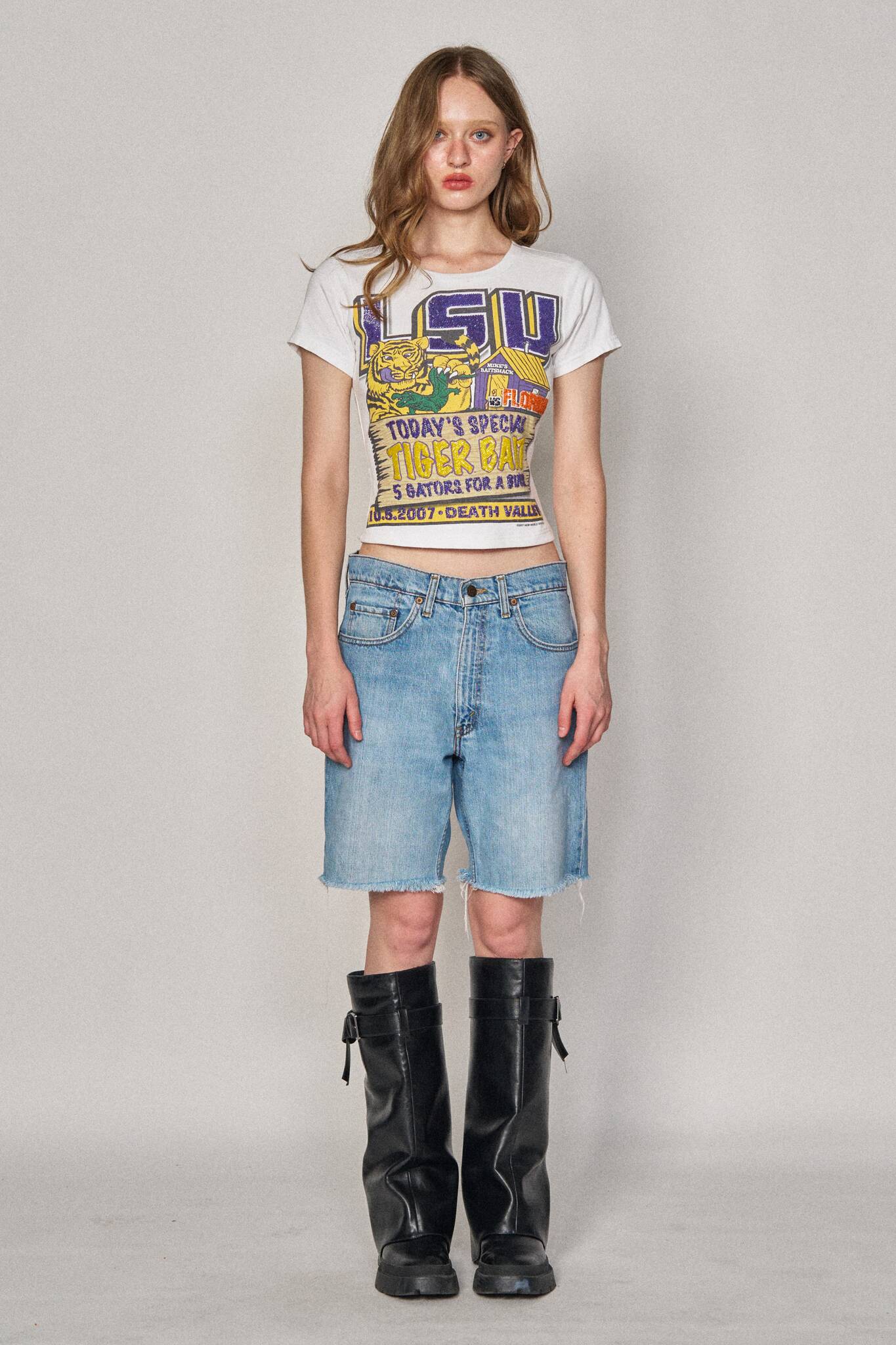 Backless Sports Bow Top - LSU