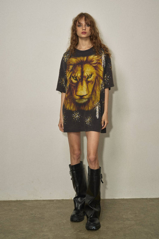 Fireworks Top - Lion