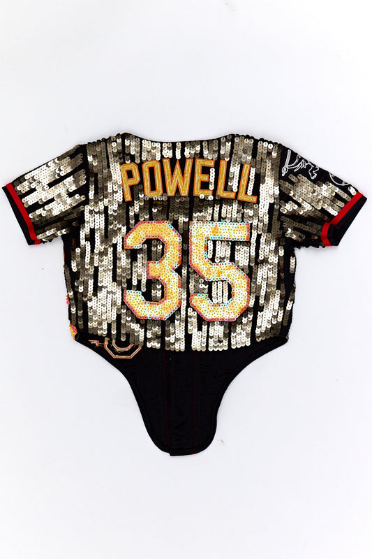 Baseball Corset - Athletics