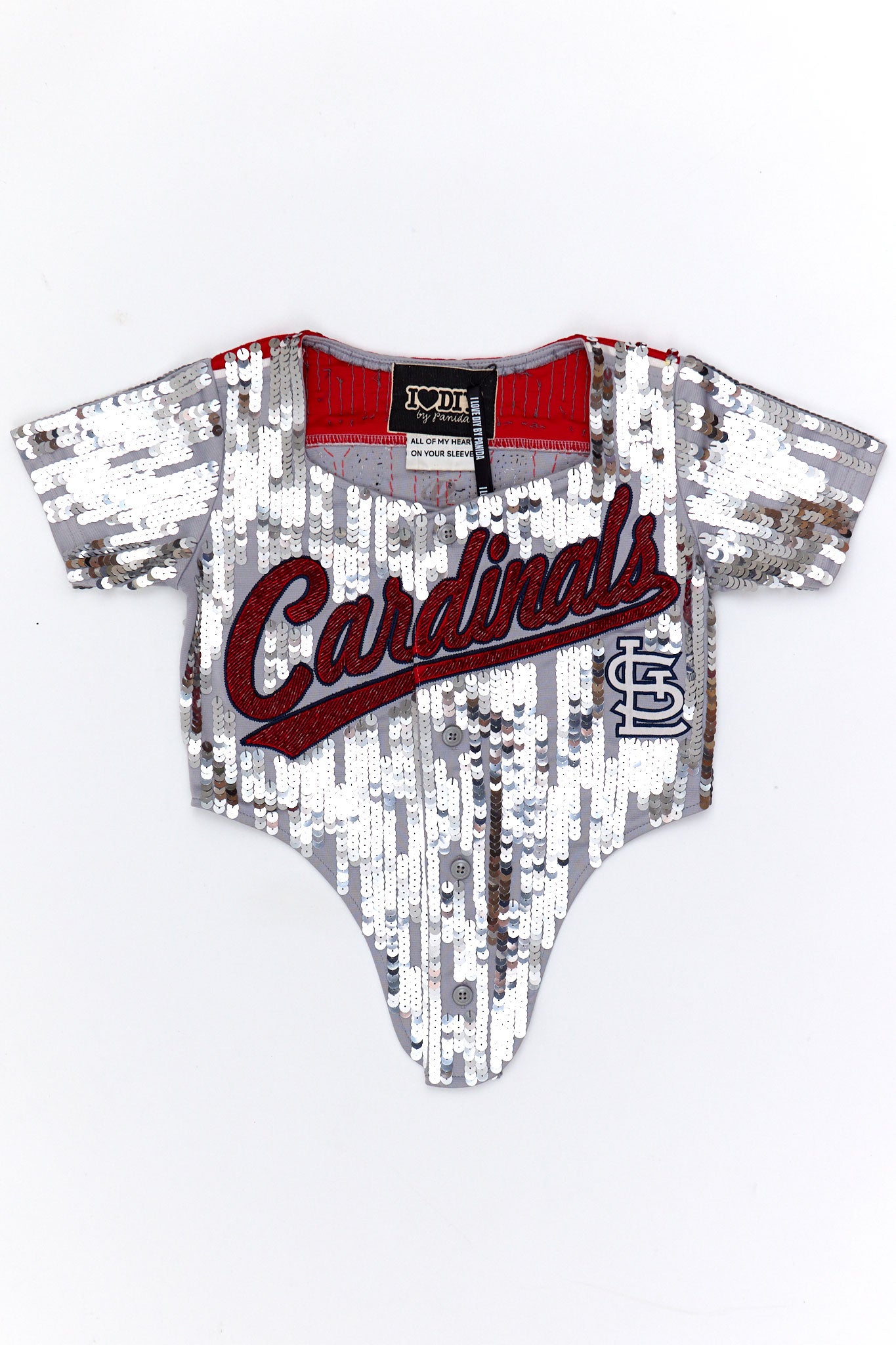 Baseball Corset - Cardinals