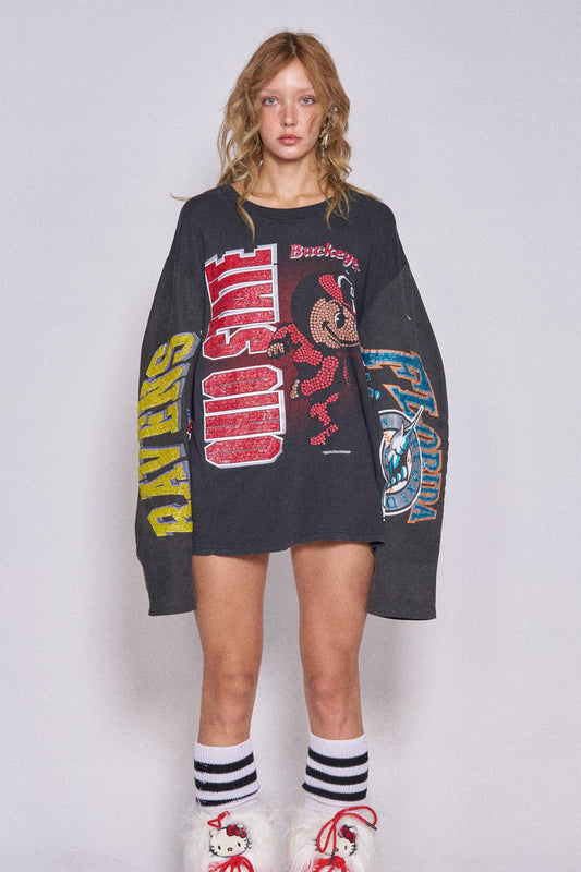 Moto Sports Top - Ravens x Marlins