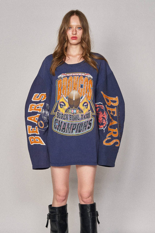 Moto Sports Top - Broncos x Bears