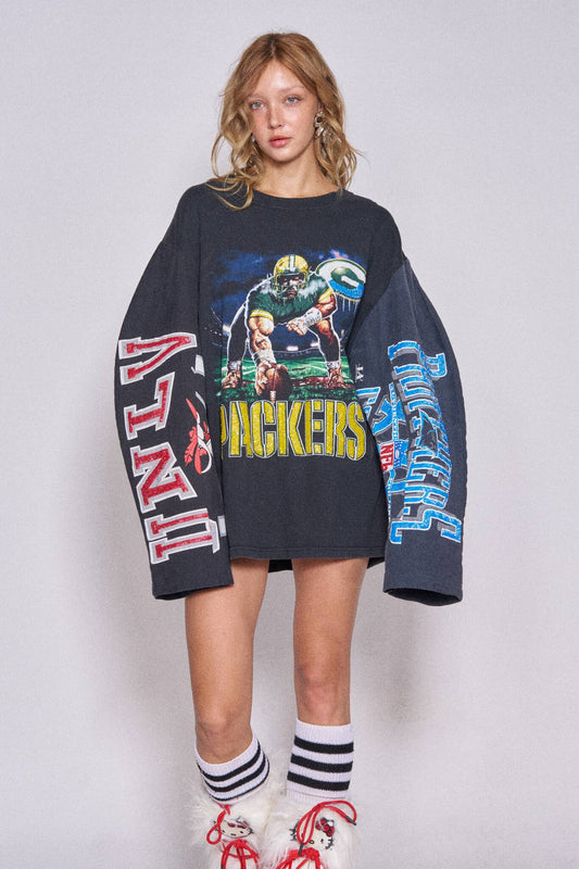 Moto Sports Top - Packers x Panthers