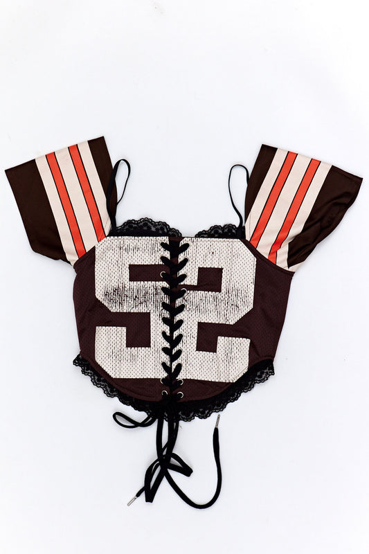 Mesh Football Corset - Browns 52