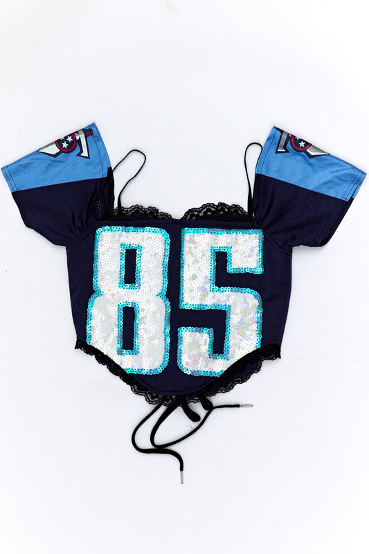 Mesh Football Corset - Titans