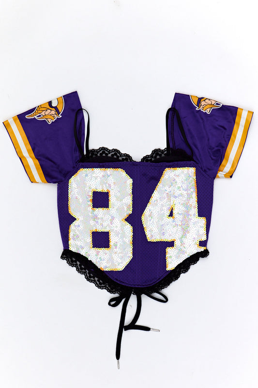 Mesh Football Corset - Vikings