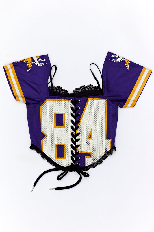 Mesh Football Corset - Vikings